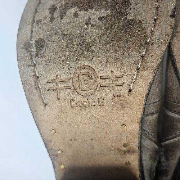 Circle G Cowgirl P5123 booties size 6 1/2 - Picture 7 of 15